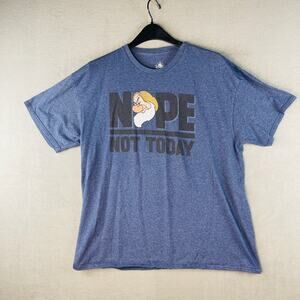 Disney Men’s XL Grumpy Nope Not Today T-Shirt